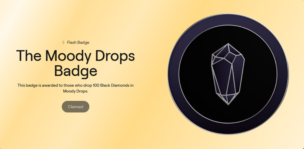 Abstract Moody Drops Badge: How to Claim Free NFT