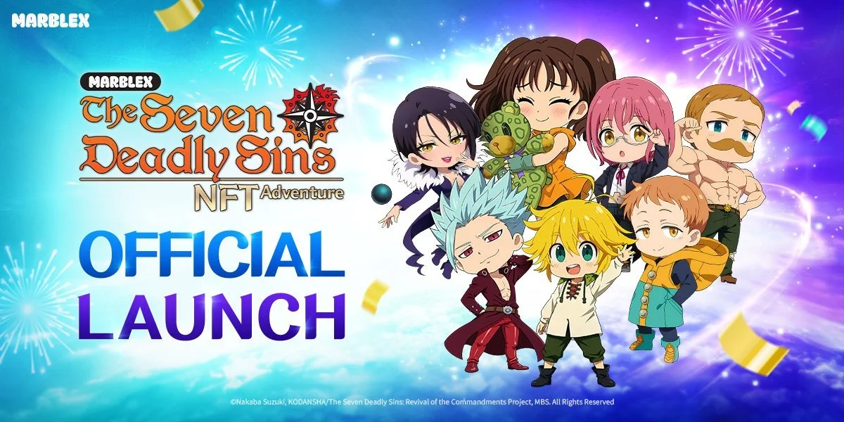 MARBLEX x Seven Deadly Sins NFT Adventure Event